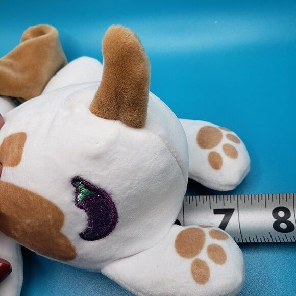 Adorable Little Cutetitos Puppito Puppy Dog Plush Stuffed Animal Soft Blue Eyes - Picture 7 of 9